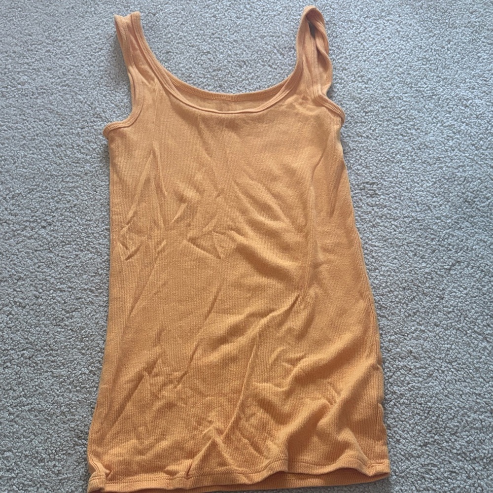 Time and Tru Women's Mustard Tank Top